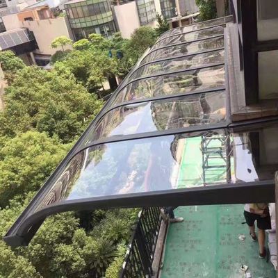 良い価格 カスタマイズされた 黒 白 グレー PC コーティング 衝撃耐性 多種サイズ アルミフレーム ポリカルボネート オーイング オンライン