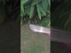 8-16mm PC プロフィール スナップキャップ 上下ブックル ポリカーボネートシート