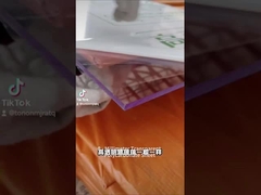 工場価格 6mm 透明 4 * 8フィート ポリカーボネート固体シート あなたの安全障壁のために