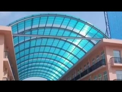 14mm 青い4層ポリカーボネット空白シート