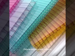 外壁用多壁ポリカーボネート屋根シート 厚さ4mm-20mm