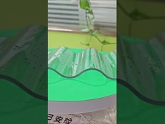 紫外線保護 耐久性ポリカーボネット製 波紋板 6m オーダーメイド長さ