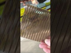 6mm ブロンズ UVカット ポリカーボネート中空シート