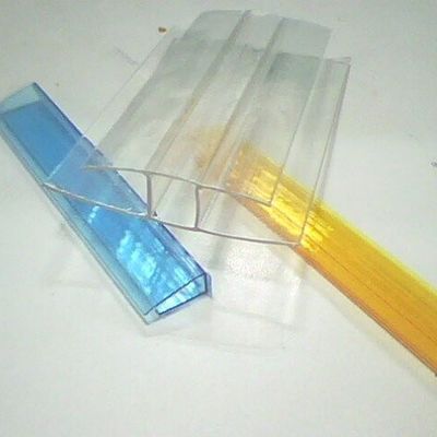 4mm 6mm 8mm 10mm ポリカーボネート プロフィール H 接続器 プレートと板の接続のために