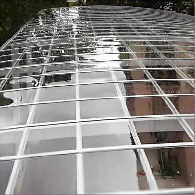 天候耐性 1.2g/Cm3 固体ポリカーボネート 防紫外線 屋根シート