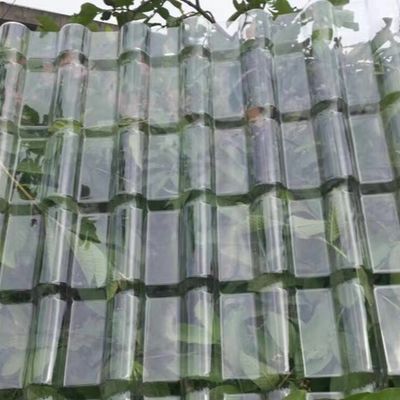 0.8mm から 2.5mm UV 保護 耐久性 プラスチック 波動 ポリカルボネット 波紋 紙