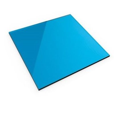 1mm-18mm 5フィート*100フィート 紫外線保護 長持ちする色と寿命 ブルーポリカーボネートシート
