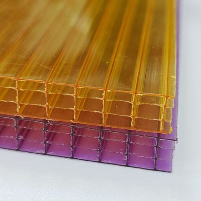 良い価格 紫外線保護 エネルギー効率性 窓灯と温室用 4 層ポリカーボネット空白シート オンライン