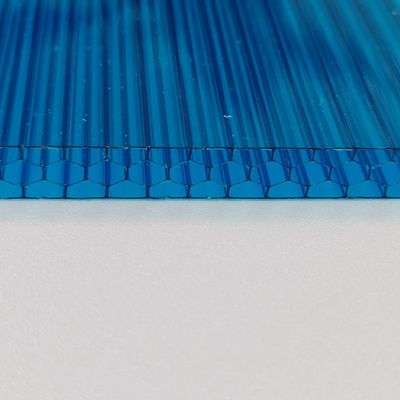 10mm ブルーポリカーボネット ハニーコムシート サイズと色をカスタマイズできる プロジェクトのニーズに合わせて