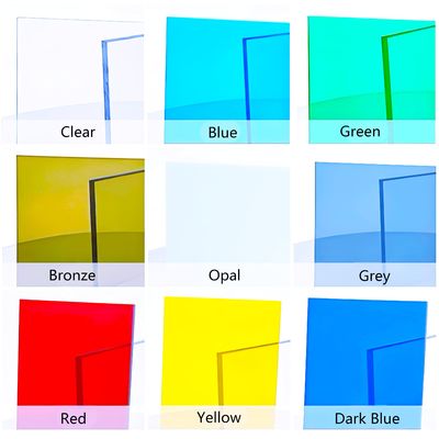 良い価格 色付き1.22m*2.44m 固形プラスチックポリカーボネートシート オンライン