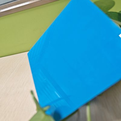 良い価格 不透明の青いポリカーボネット固形シート 1mm-20mm 高衝撃耐性 オンライン