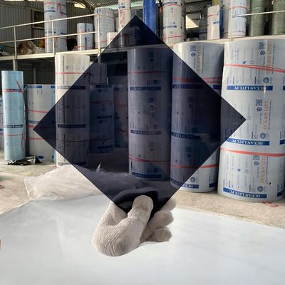 良い価格 紫外線耐性のある灰色ポリカーボネート固体シート 1.0mm-18.0mm オンライン