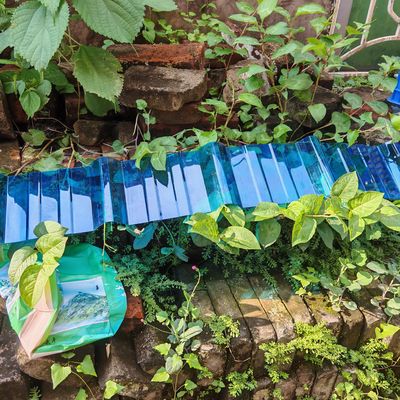 0.8mm から 2.8mm 耐天候屋根と屋根棚のための青色波紋PCボード