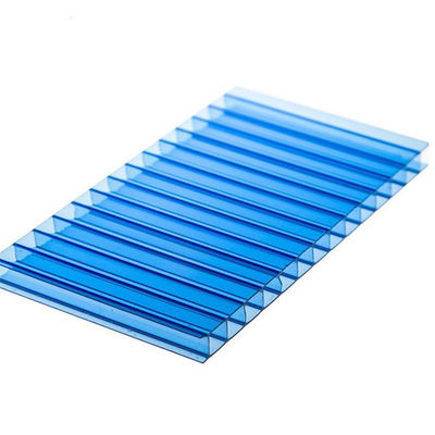 良い価格 6mm to 10mm Blue Polycarbonate Sheet with Multi-Wall Structure for UV Protection and Diffused and Pleasant Ambient Illumination オンライン