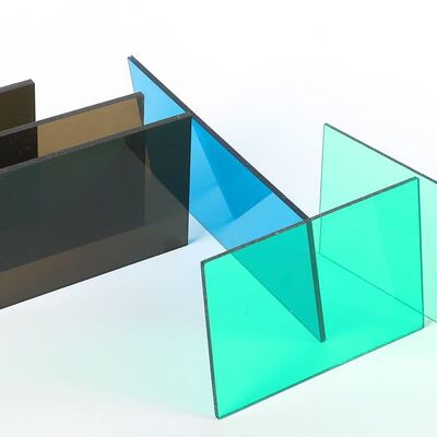 良い価格 幅 1220mm プラスチックポリカーボネートシート 耐候屋根 壁 壁 温室 建材 パーソナライズされた長さ オンライン